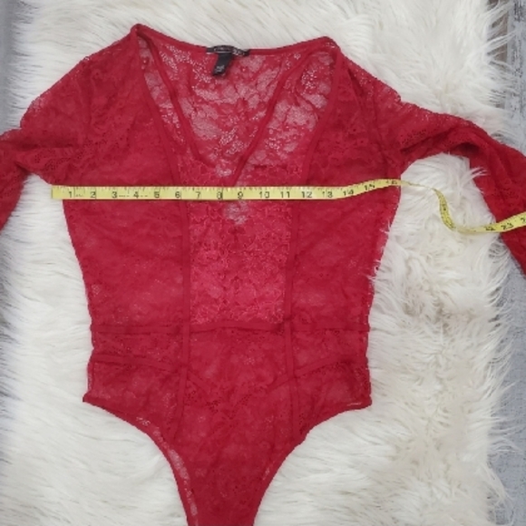 Victoria's Secret V-Neck Long Sleeve Bodysuit - Picture 7 of 10